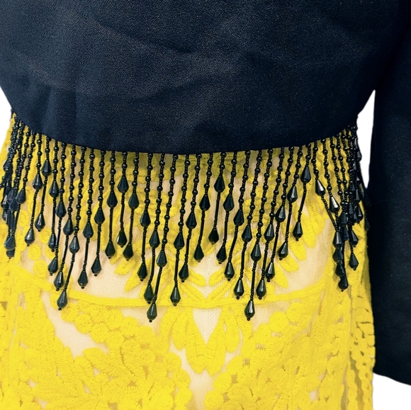 🔥Vintage Beaded Fringe Cropped Jacket - Picture 12 of 13